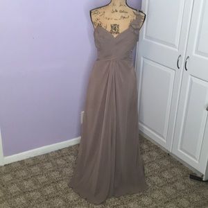 Formal bridesmaid prom long dress